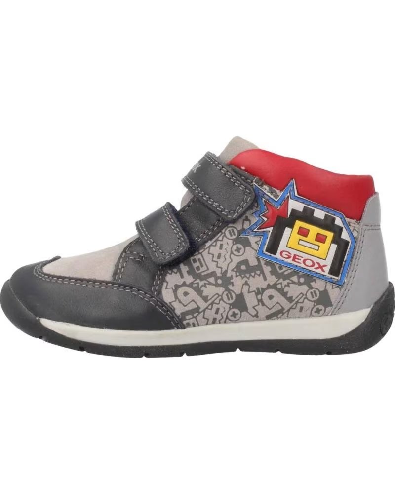 Botines de Niño Geox B Each Boy Gris