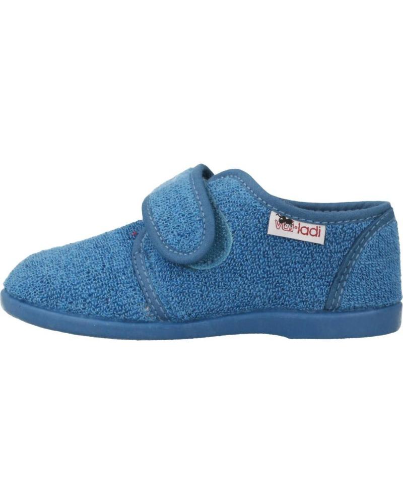 ZAPATILLAS DE CASA VUL-LADI 1807 052 AZULES CON CIERRE ADHERENTE PARA NIÑOS AZUL