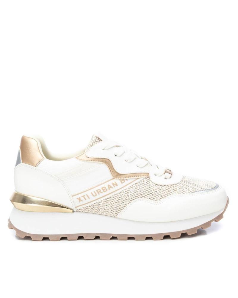 Zapatillas deporte de Mujer XTI ZAPATILLAS XTI 141086 CON DETALLES METALIZADOS BEIGE