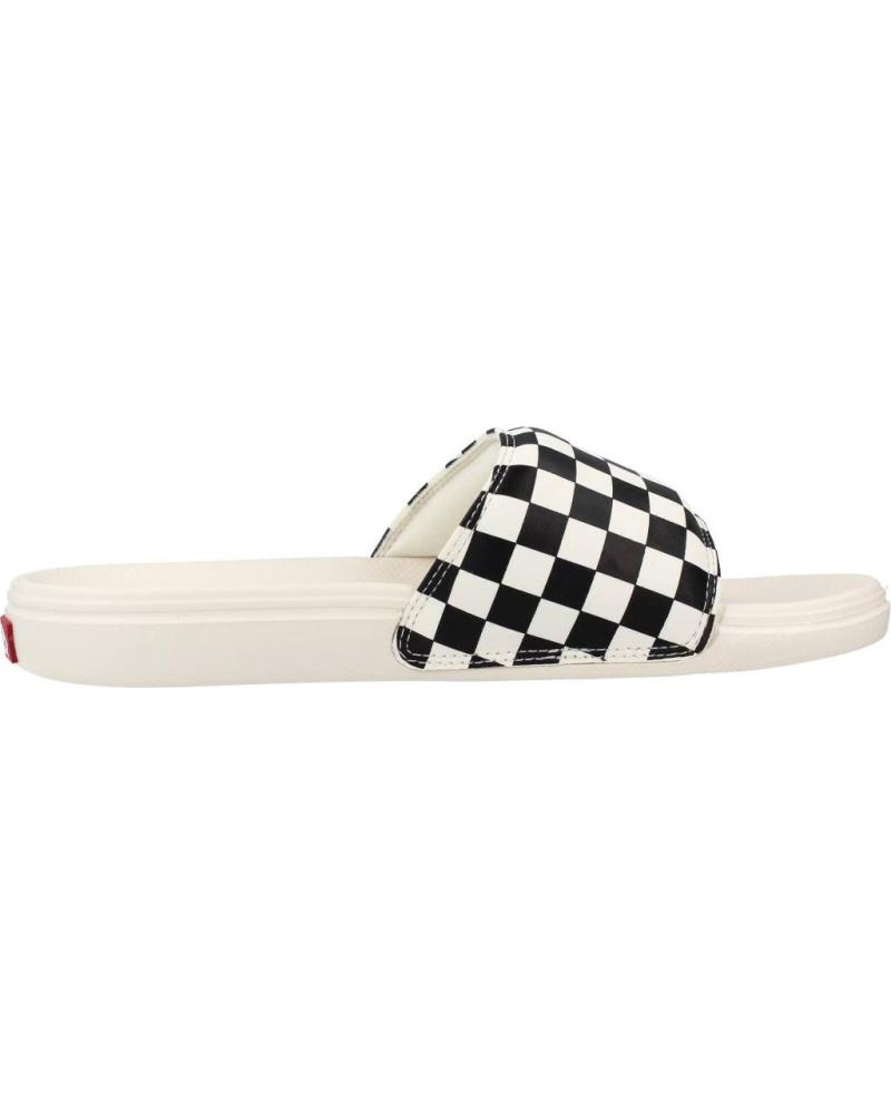 CHANCLA VANS LA COSTA SLIDE-ON CHECKERBOARD VN0A5HFER6R1 PARA MUJER BLANCO