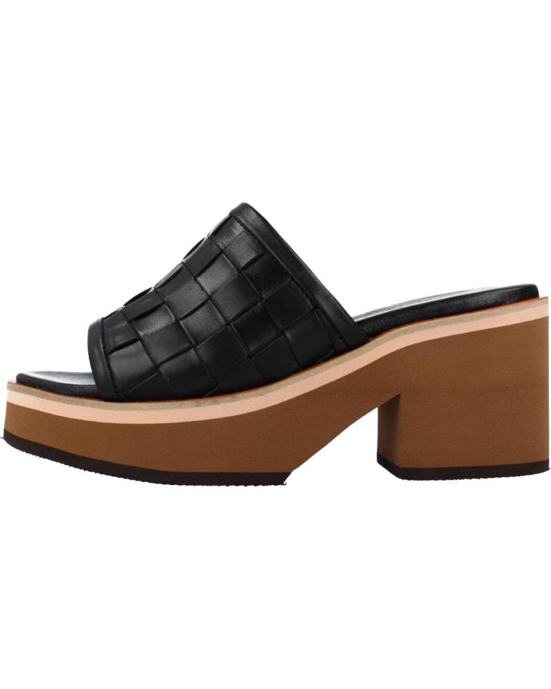 Zuecos de Mujer ALPE 2351 08 NEGRO