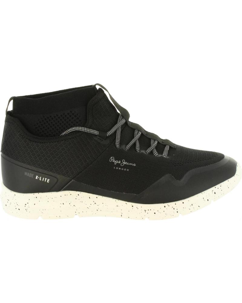 Zapatillas deporte de Hombre PEPE JEANS PMS30492 WADE 999 BLACK