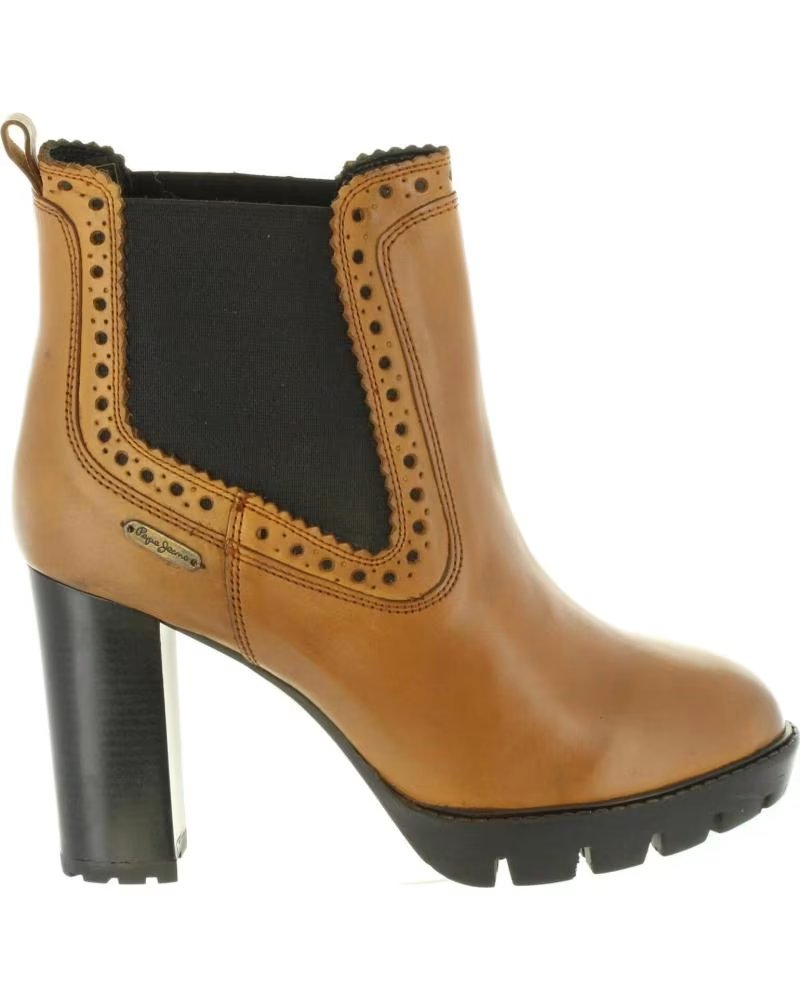 Botines de Mujer Pepe Jeans PLS50326 Vernon 877 Nut