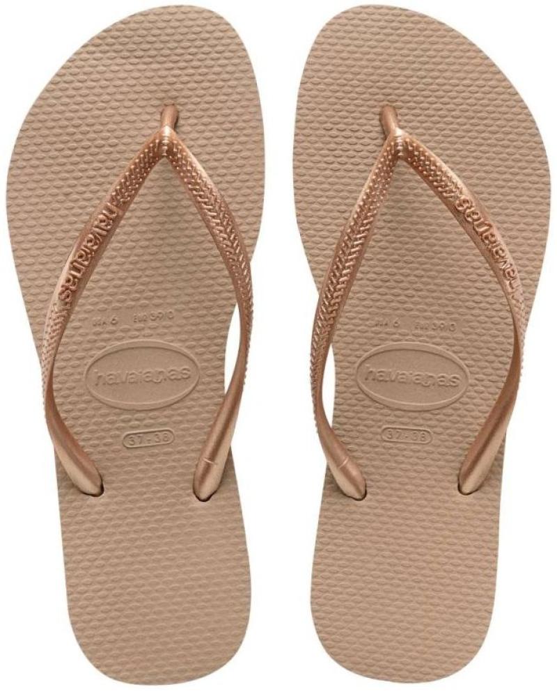 Chanclas de Mujer y Niña HAVAIANAS 400030 MARRON