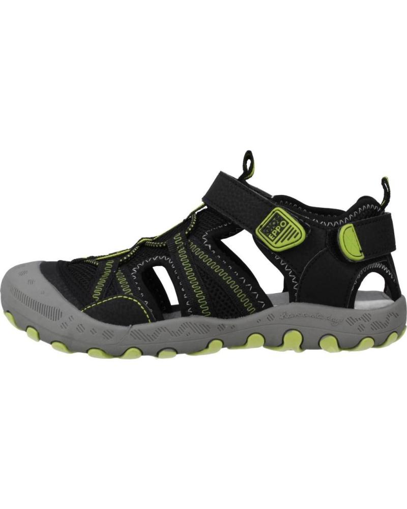 GIOSEPPO MAZATLAN 47402G SANDALIAS NEGRAS Y VERDES VERDE