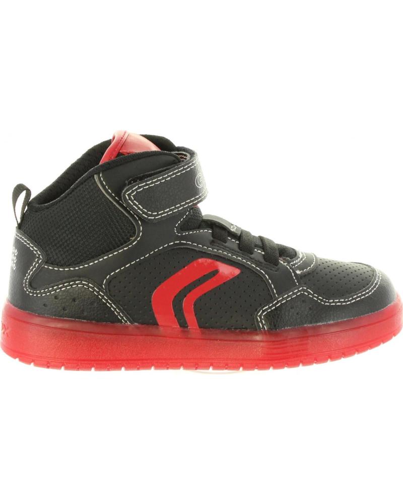 Zapatillas deporte de Niño GEOX J825PC 0BCBU J KOMMODOR C0048 BLACK-RED