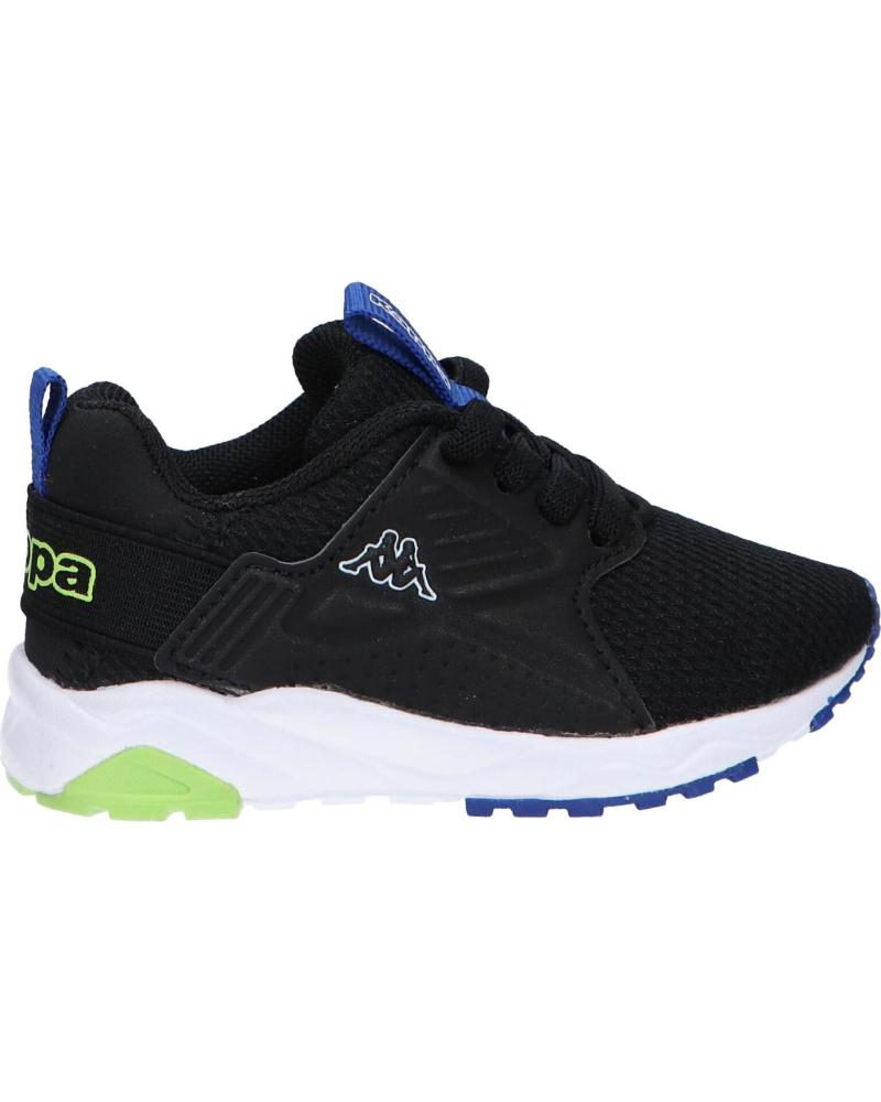 Zapatillas deporte de Niño KAPPA 33157XW SAN PUERTO A6R BLACK-GREEN-BLUE