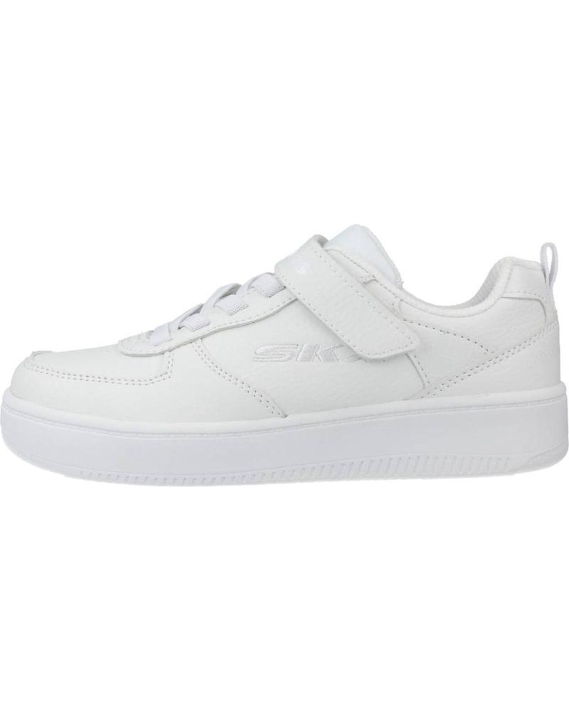 Deportivas de Niño SKECHERS SPORT COURT 92 ZELDER BLANCO