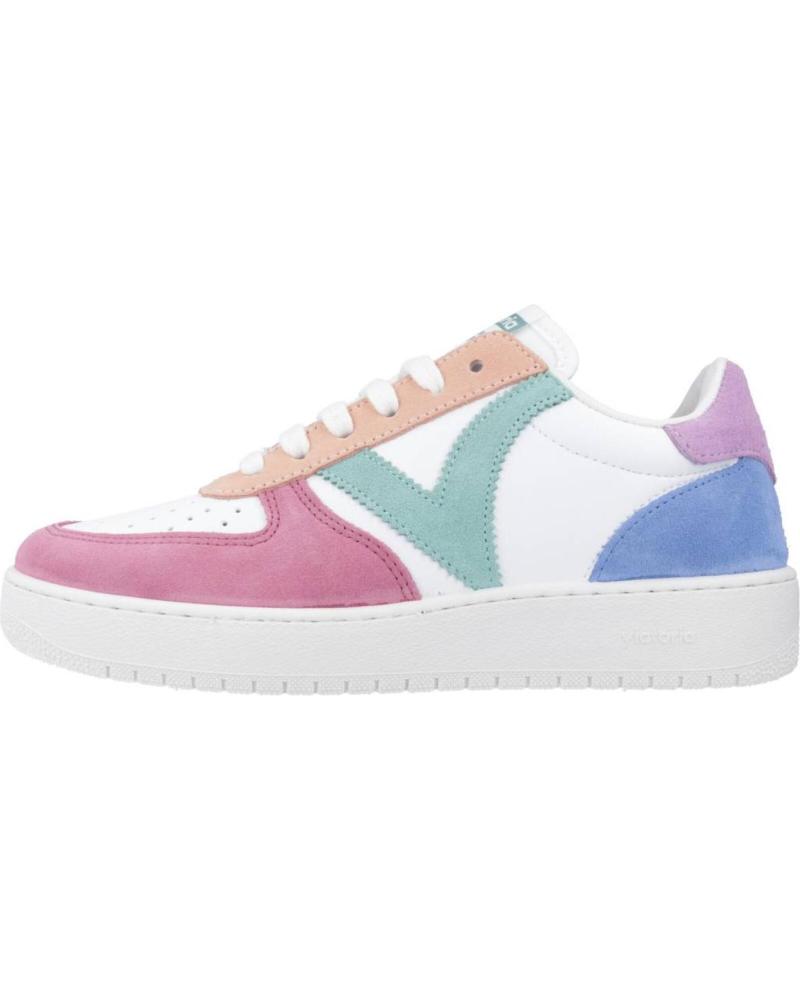 ZAPATILLAS VICTORIA MADRID 1258214V SERRAJE MULTICOLOR ROSA ROSA