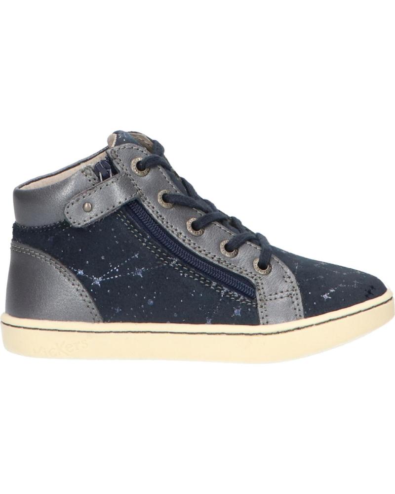 Deportivas de Niña KICKERS 572061-10 LYLUBY 10 MARINE