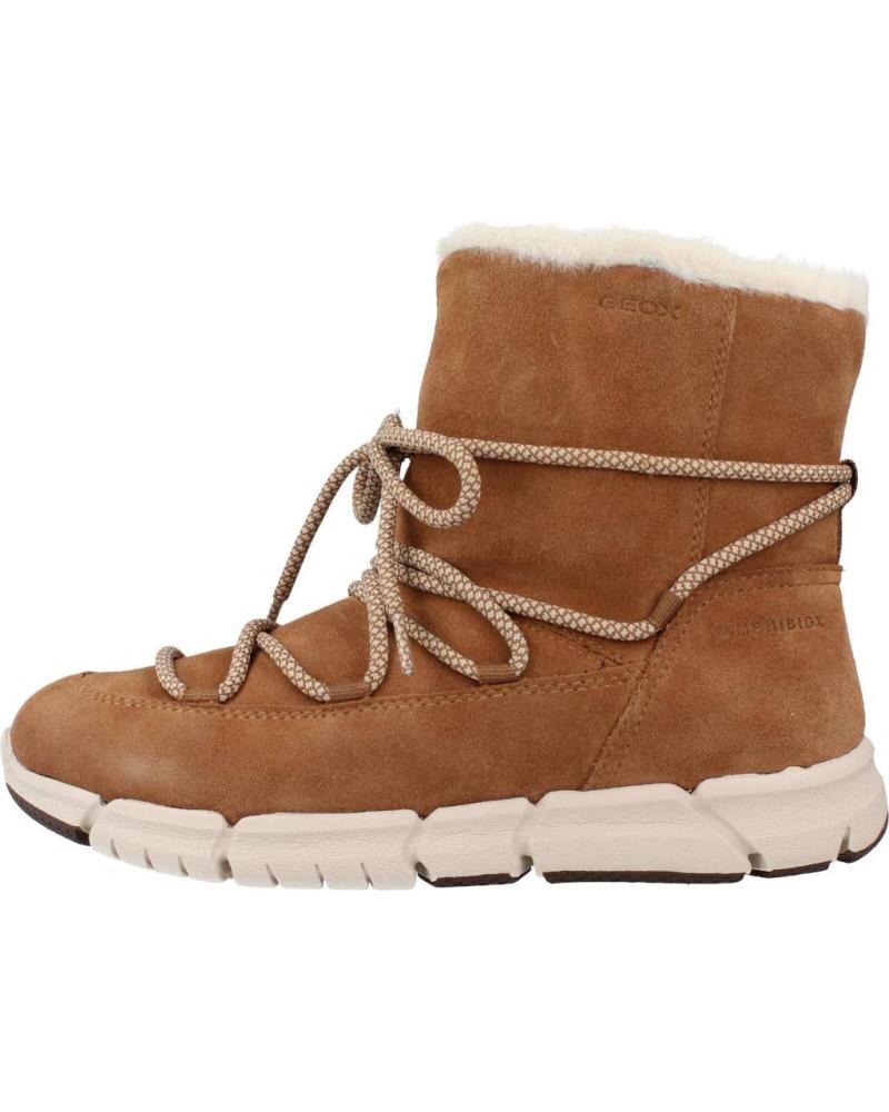 Botas de Mujer y Niña GEOX J FLEXYPER GIRL B AB MARRON CLARO