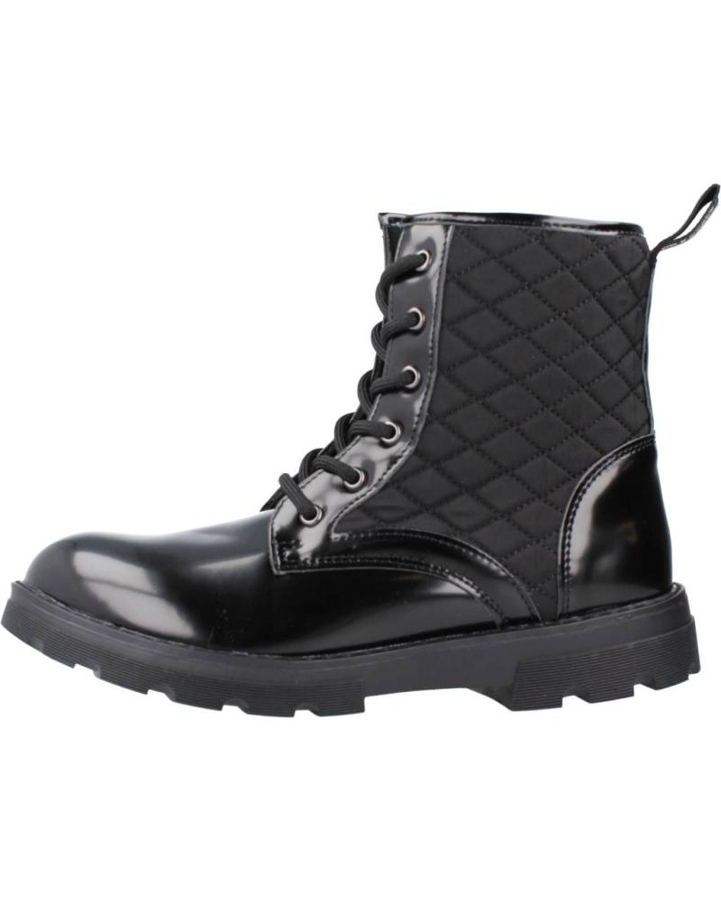 BW BREAK WALK 59441 BOTAS NEGRAS ESTILO COMBAT PARA MUJER NEGRO