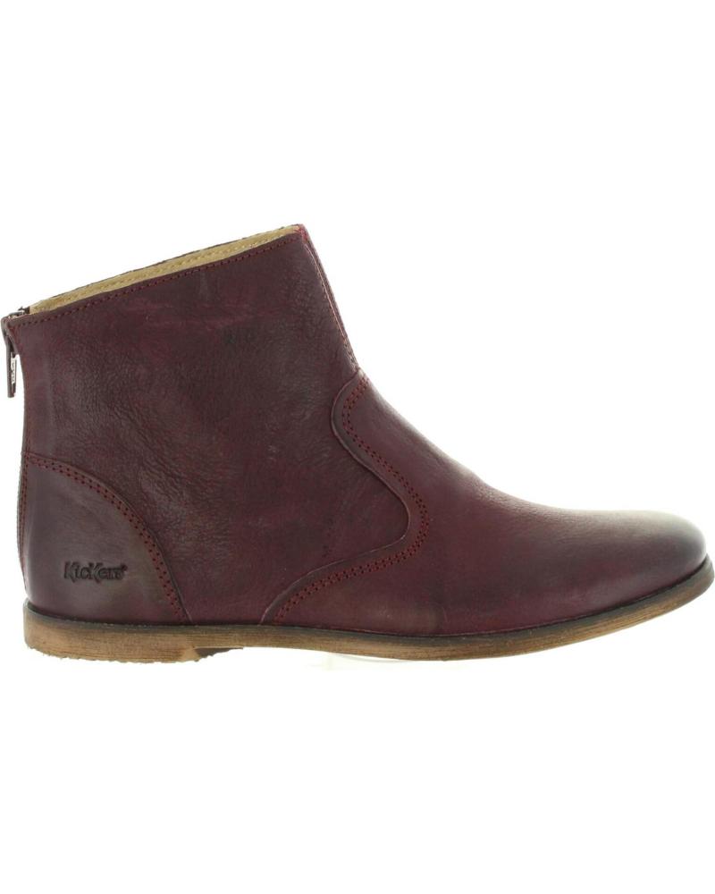 Botas de Niña KICKERS 281317-30 ROXANNA 18 BORDEAUX
