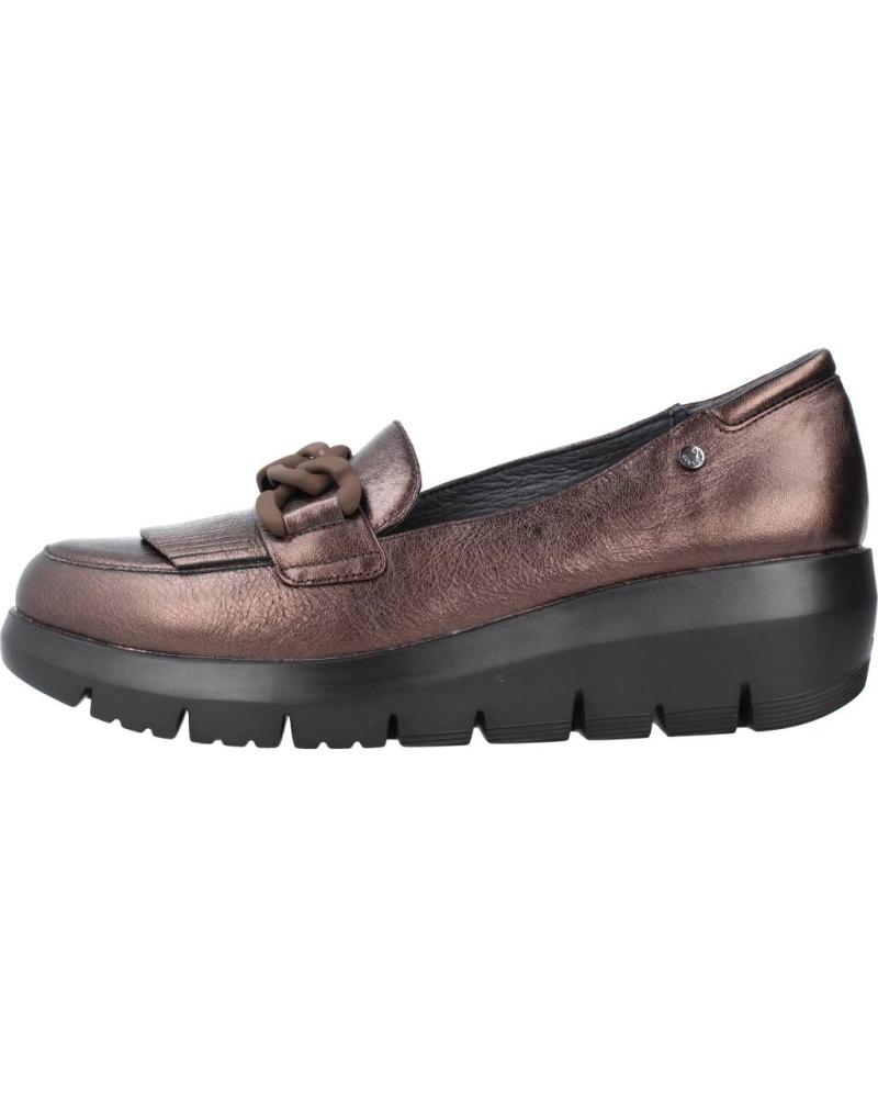 Mocasines de Mujer STONEFLY PLUME 13 LAMINATED BRONCE