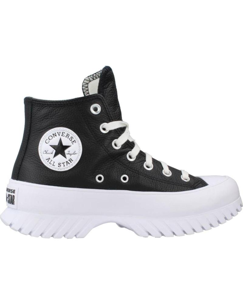 Deportivas de Mujer y Niña CONVERSE CHUCK TAYLOR ALL STAR LUGGED 2 0 LEATHER NEGRO