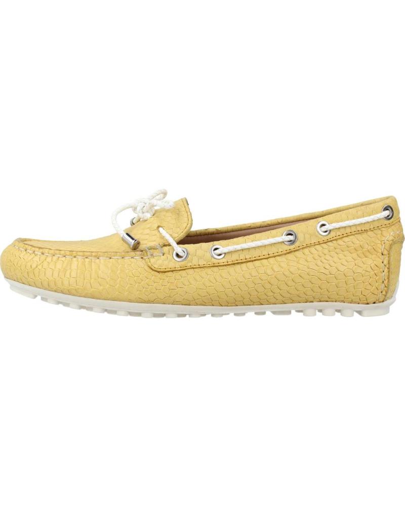 Mocasines de Mujer GEOX D LEELYAN AMARILLO