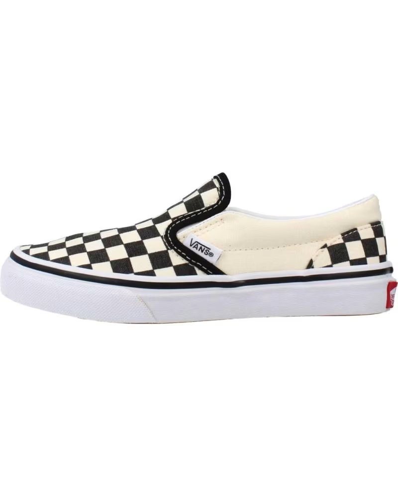 Deportivas de Niña y Niño Vans Off The Wall Classic Slip-on Checkerboard Blanco