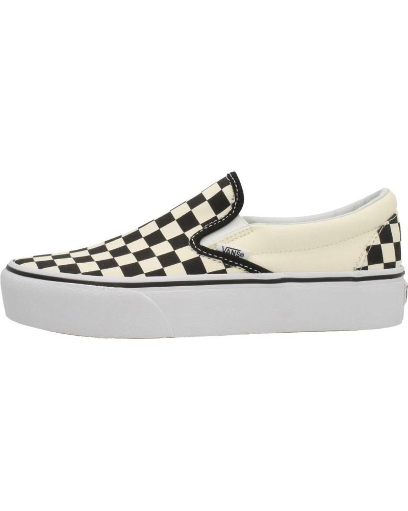 Deportivas de Mujer y Niño VANS OFF THE WALL VN00018EBWW1 CLASSIC SLIP-ON PLATFORM BEIS