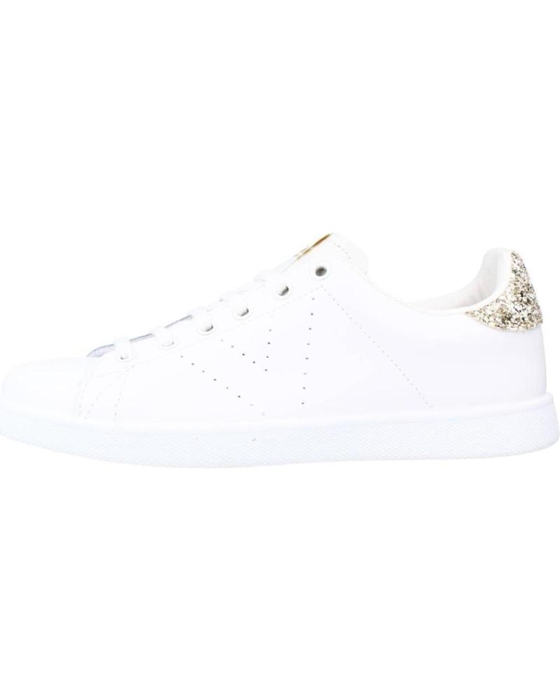 VICTORIA ZAPATILLA PIEL GLITTER CAVA 1125104V BLANCO BLANCO