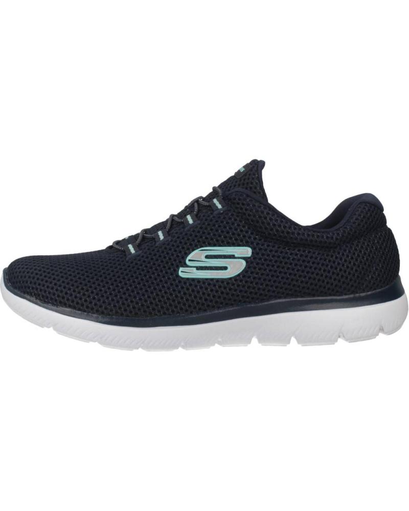 ZAPATILLAS SKECHERS SUMMITS SK12985 NVLB AZUL MARINO/CLARO AZUL
