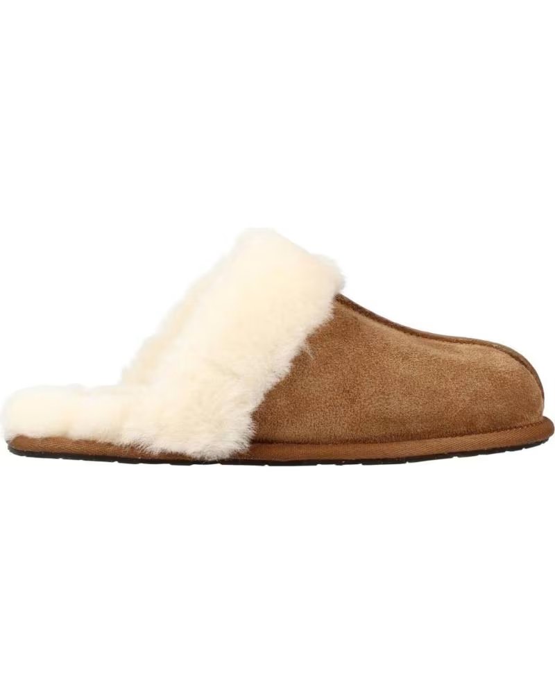 Calzado de Casa de Mujer Ugg Scuffette Marron Claro