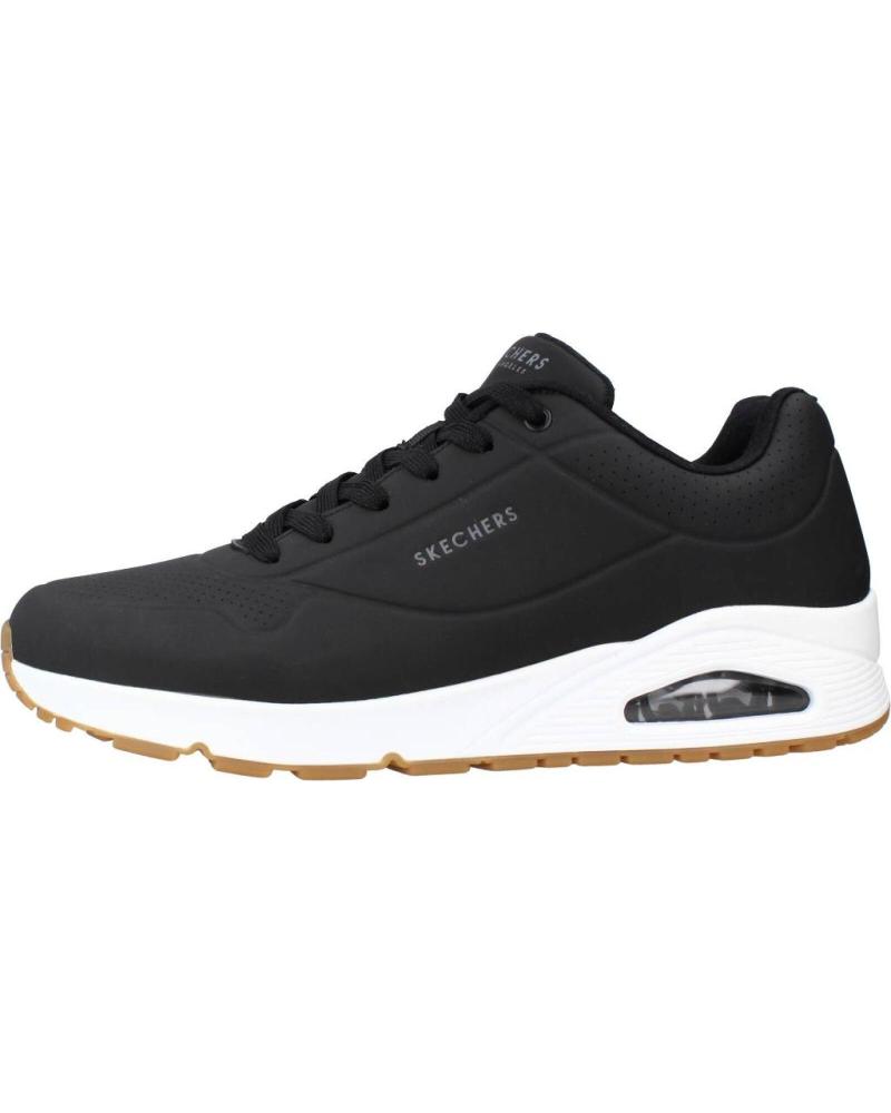 ZAPATILLAS SKECHERS UNO-STAND ON AIR 52458 NEGRO