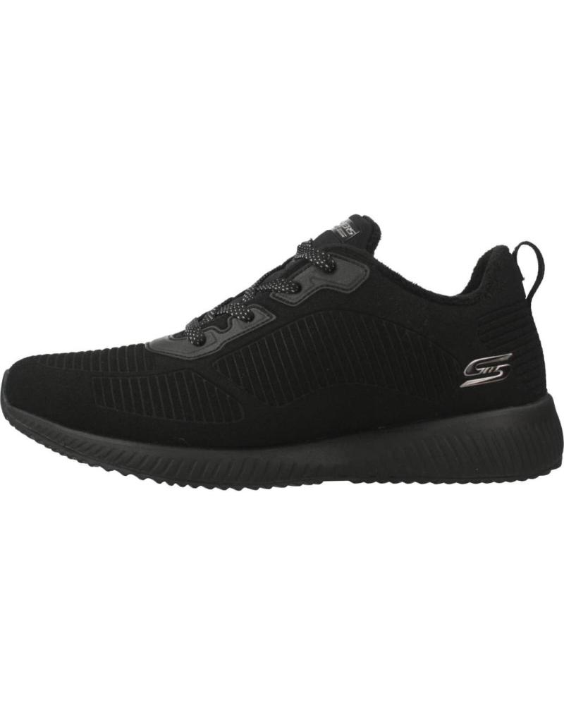 Zapatillas deporte de Mujer SKECHERS BOBS SQUAD NEGRO