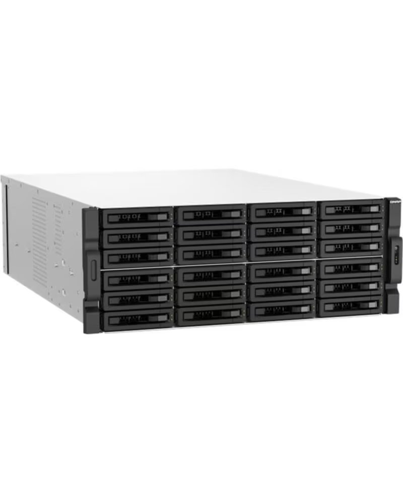 Qnap Servidor Nas TS-H3087XU-RP-E2378-64G 30 Bahías 4u Rack 64GB Gigabit Ethernet