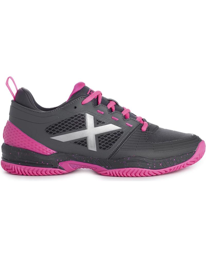 Deportivas de Mujer y Hombre y Niña y Niño MUNICH ZAPATILLA ATOMIK 16 UN GRIS ROSA