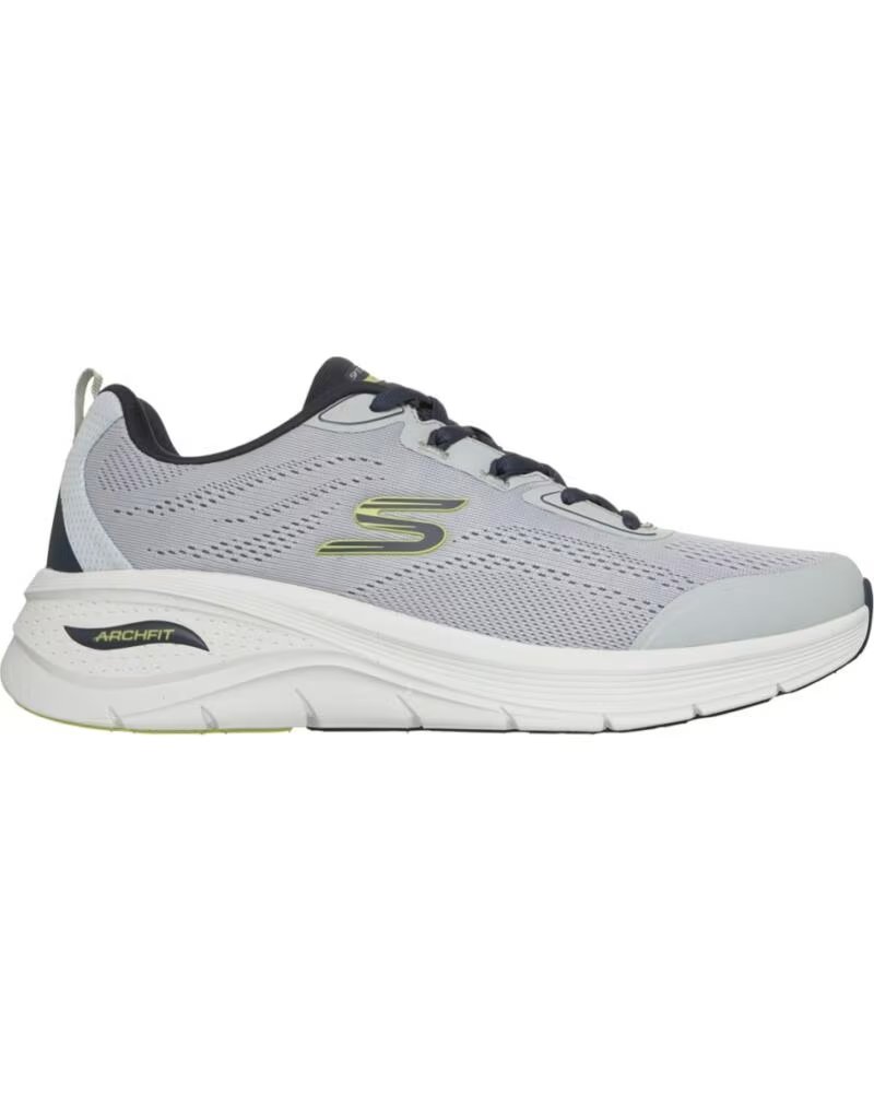 Skechers Zapatillas Hombre Gris Arch Fit