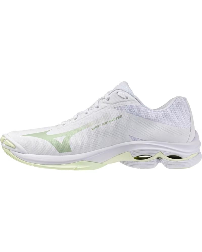 Zapatillas Mizuno Wave Lightning Pro para Balonmano y Voleibol Blanco