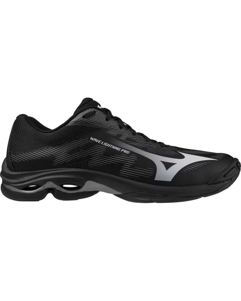 Zapatillas Wave Lightning Pro para Balonmano y Voleibol Negro