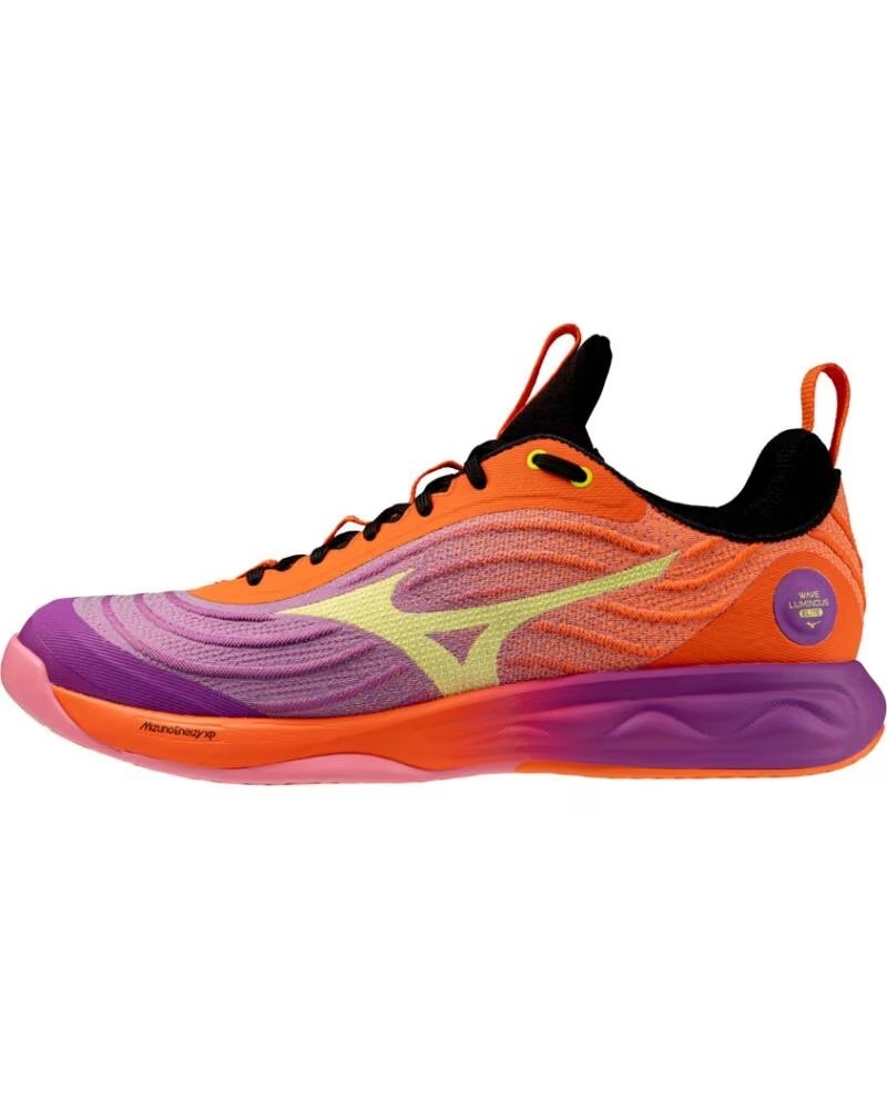 Zapatillas Mizuno Luminous Elite para Balonmano y Voleibol Naranja