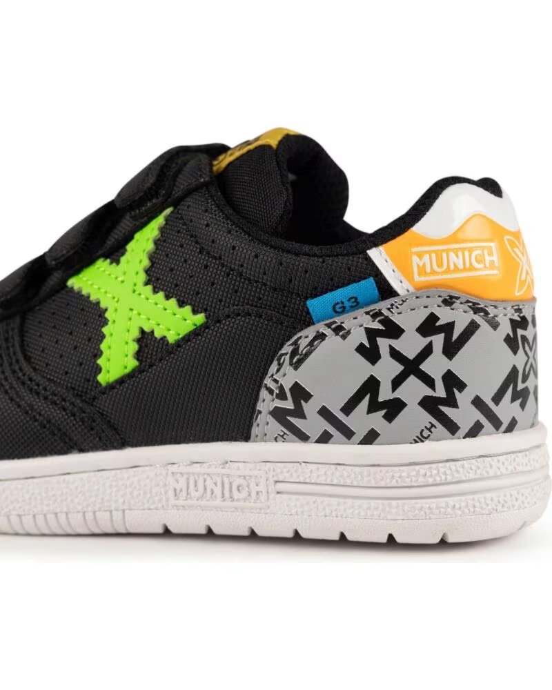 Munich Zapatillas G-3 Kid Negro