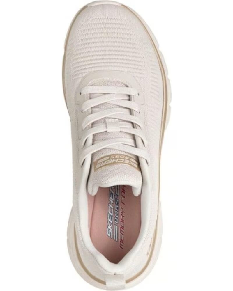 Skechers Zapatillas Mujer Flying Hi 117385WTGD Beige – imagen 2