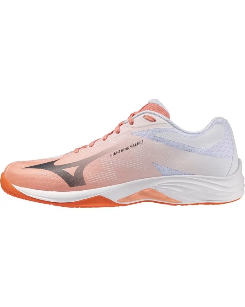 Mizuno Zapatillas Lightning Select Blanca y Naranja