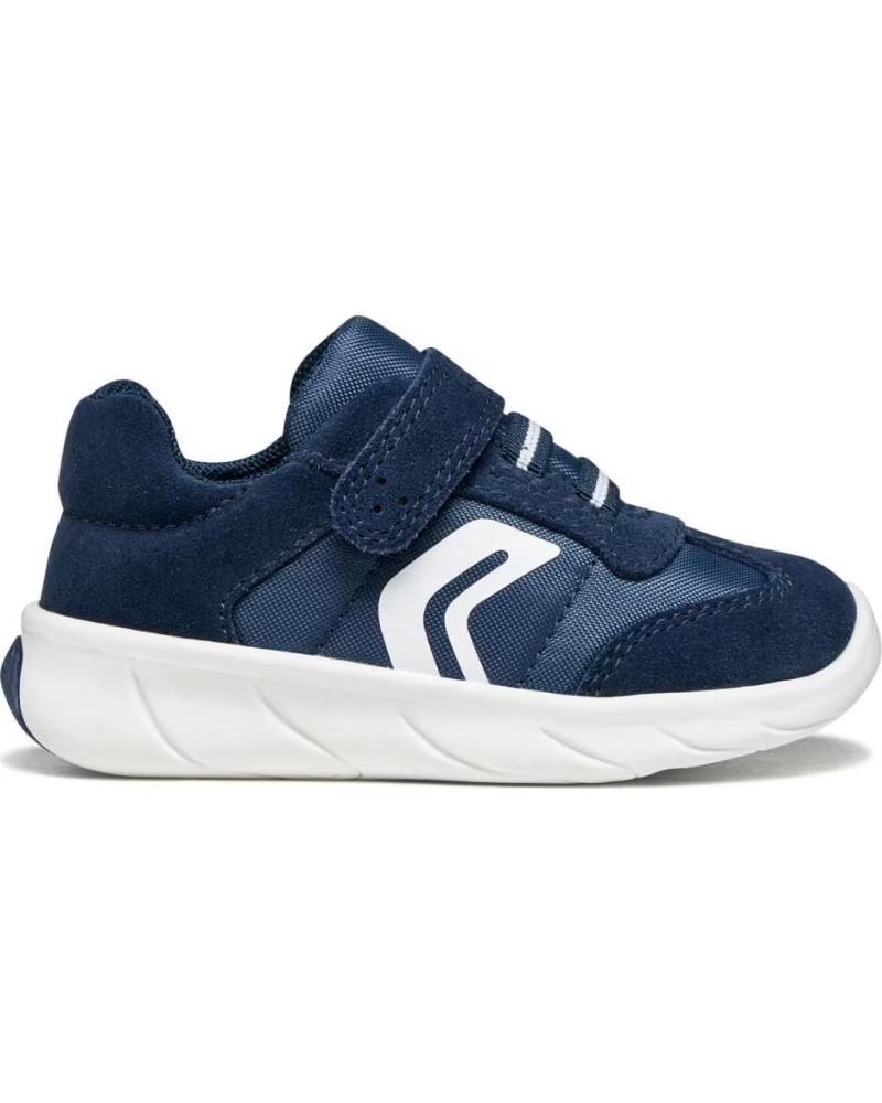 Zapatillas Geox B660KA 0FU22 B Foot-run Azul Marino y Blanco CB41Z Navy-white