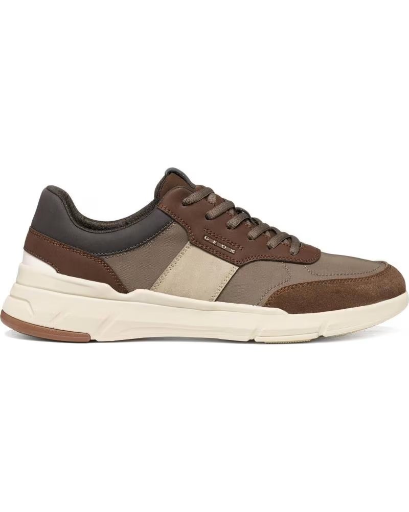 Zapatillas Geox U Vittour para Hombre Dover Grey-dk Brown U66N8A Varios Colores