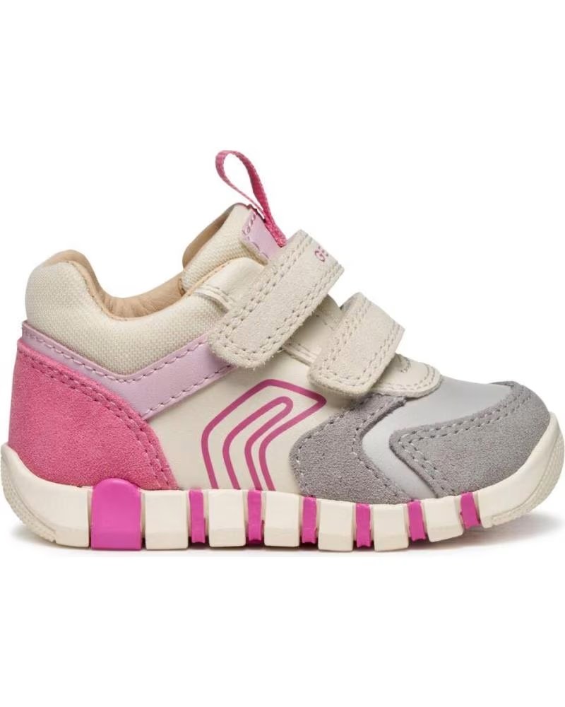 Zapatillas Geox B3558C Iupidoo Old Rose-ivory C8047