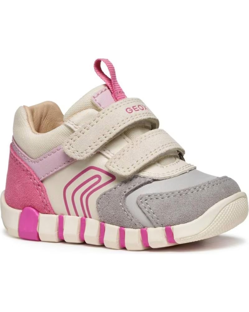 Zapatillas Geox B3558C Iupidoo Old Rose-ivory C8047