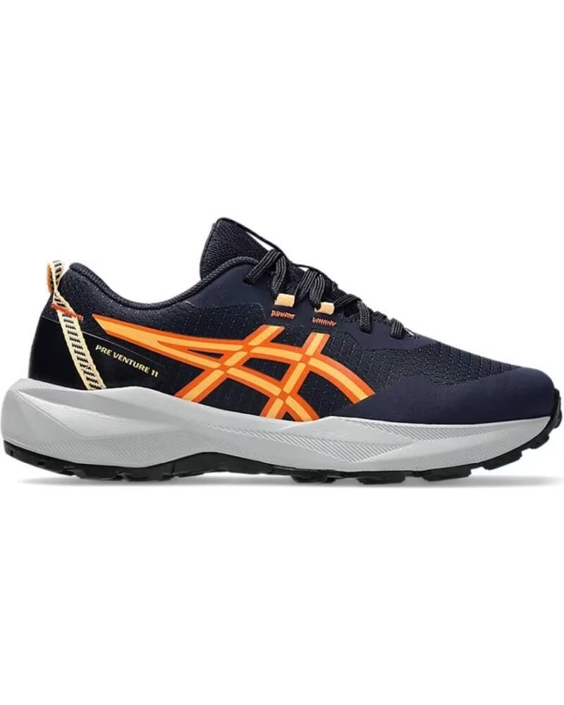 Asics Zapatillas de Trekking Pre Venture 11 Gs 1014A378-402 Midnight-orange Glow