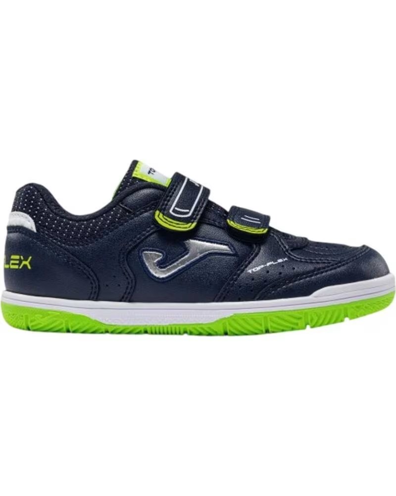 Joma Zapatillas Botas de Futbol Sala Top Flex Jr TPJW2633INV Azul Marino Niño