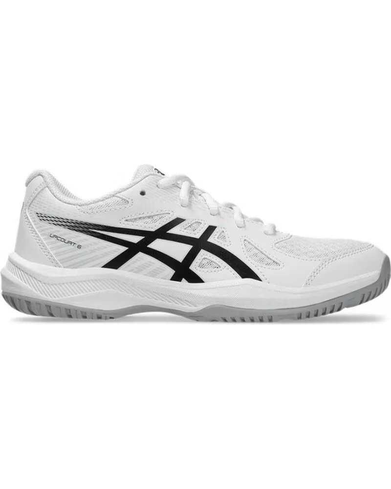 Asics Zapatillas Upcourt 6 Gs White-black Unisex 1074A045-101 Blanco