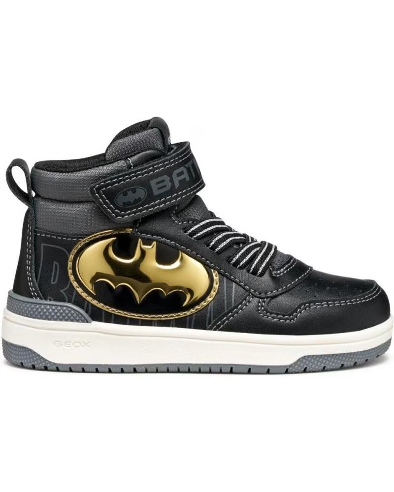Zapatillas Altas Infantiles Geox J Washiba Batman J56LQG 05411 C0495 Black-gold