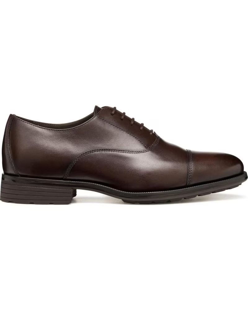 Geox U Walk Pleasure Zapatos Formales de Piel para Hombre C6010 Coffee