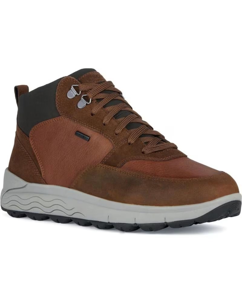 Geox U36FDA U Spherica 4X4 Abx Cognac Botines Hombre C6001