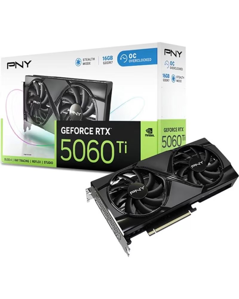Pny Tarjeta Grafica Rtx 5060 Ti 16GB Oc GDDR7