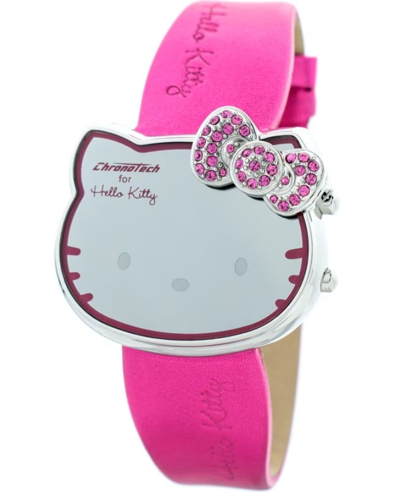 Chronotech CT7104L-23 Reloj para Mujer Hello Kitty Rosa
