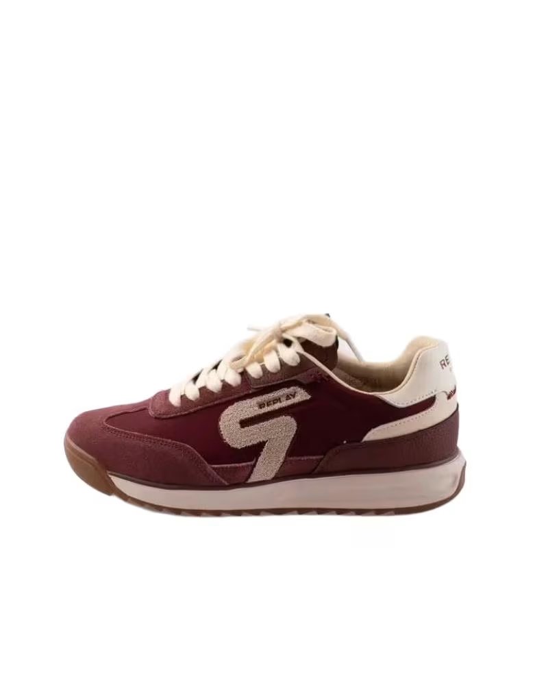 Zapatillas Replay Gwsic Burdeos Mujer