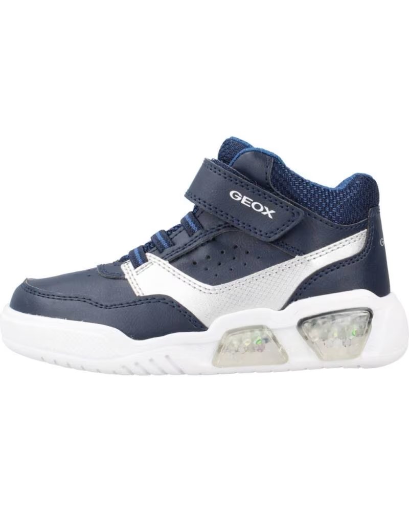Geox Zapatillas Niño J Illuminus B Color Azul C0673